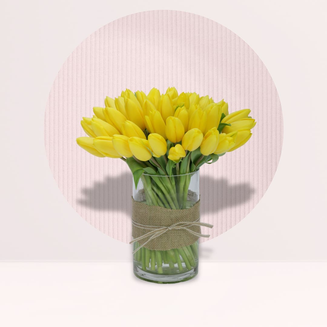 16 (4) buy tulip fresh flowers vase online