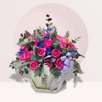 Hot Pink Roses Medley