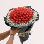 Cherry hand bouquet