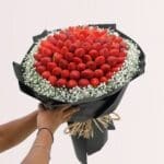 Cherry hand bouquet