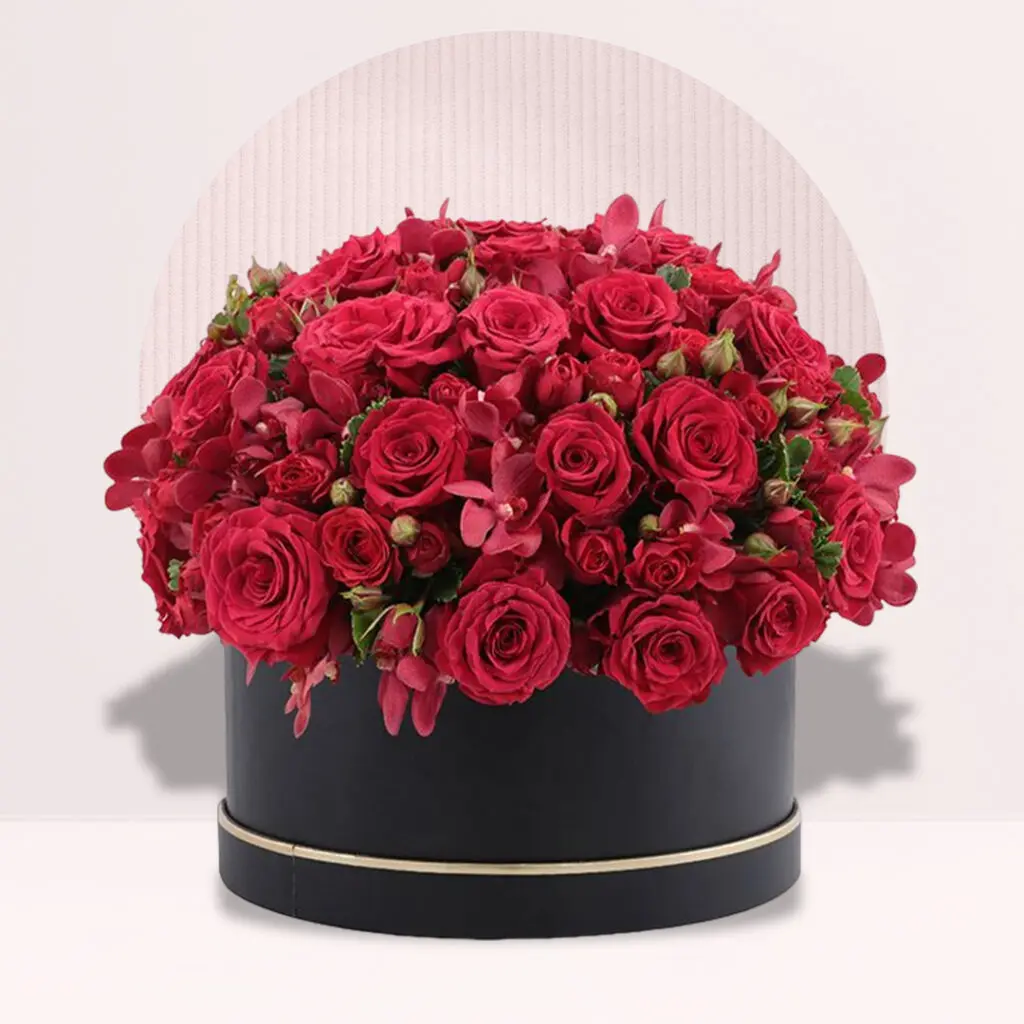 buy Box of Red Roses online