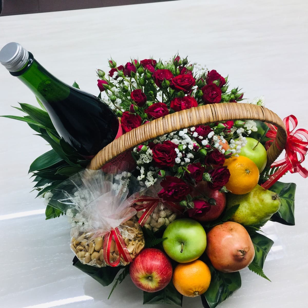 Healthy Gift Hamper-3 Fathers day healthy gift hamper from weng hoa flower boutique.