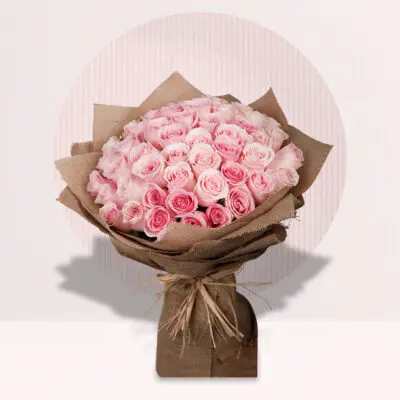 Fascinating Pink Rose Bouquet