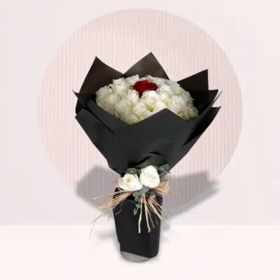 White Rose Bouquet