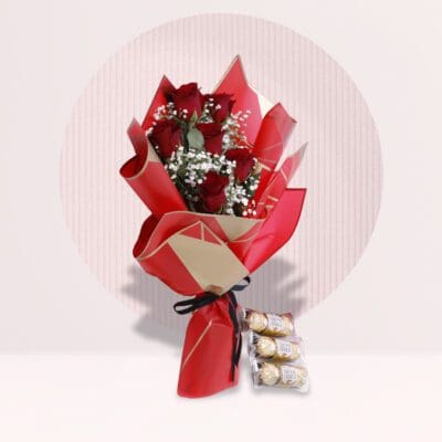 Valentine's Minimal Combo - Ferrero Rocher
