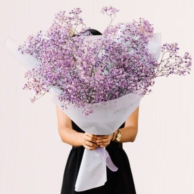 Charming Gypsophila Hand Bouquet