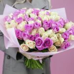 Blissful 100 Rose Bouquet