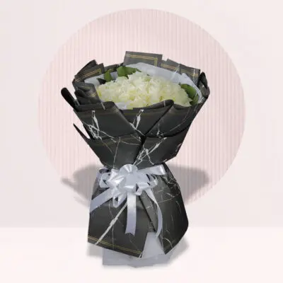 White Rose Bouquet