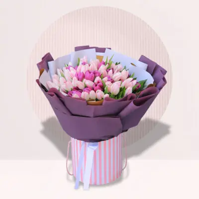 Sweet Pastel Tulips