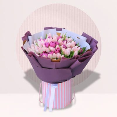 Sweet Pastel Tulips