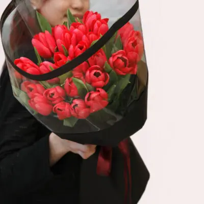 Red Tulips – 20 stems
