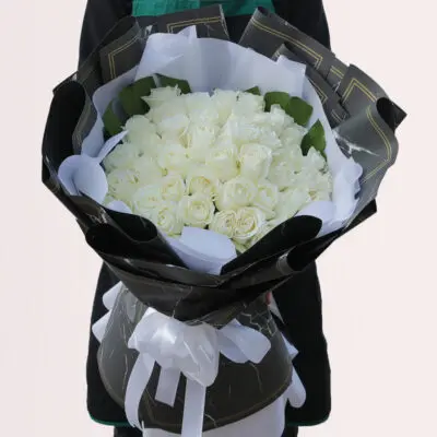 White Rose Bouquet