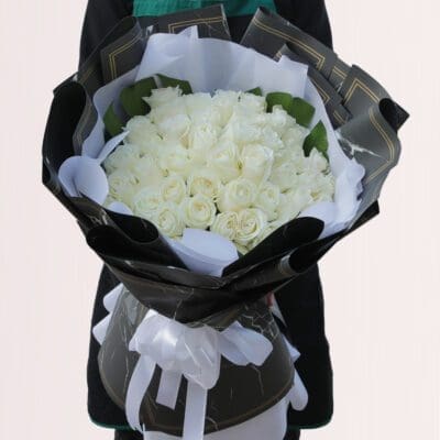 White Rose Bouquet