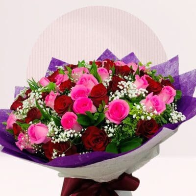 Larvish Red Rose Love Bouquet