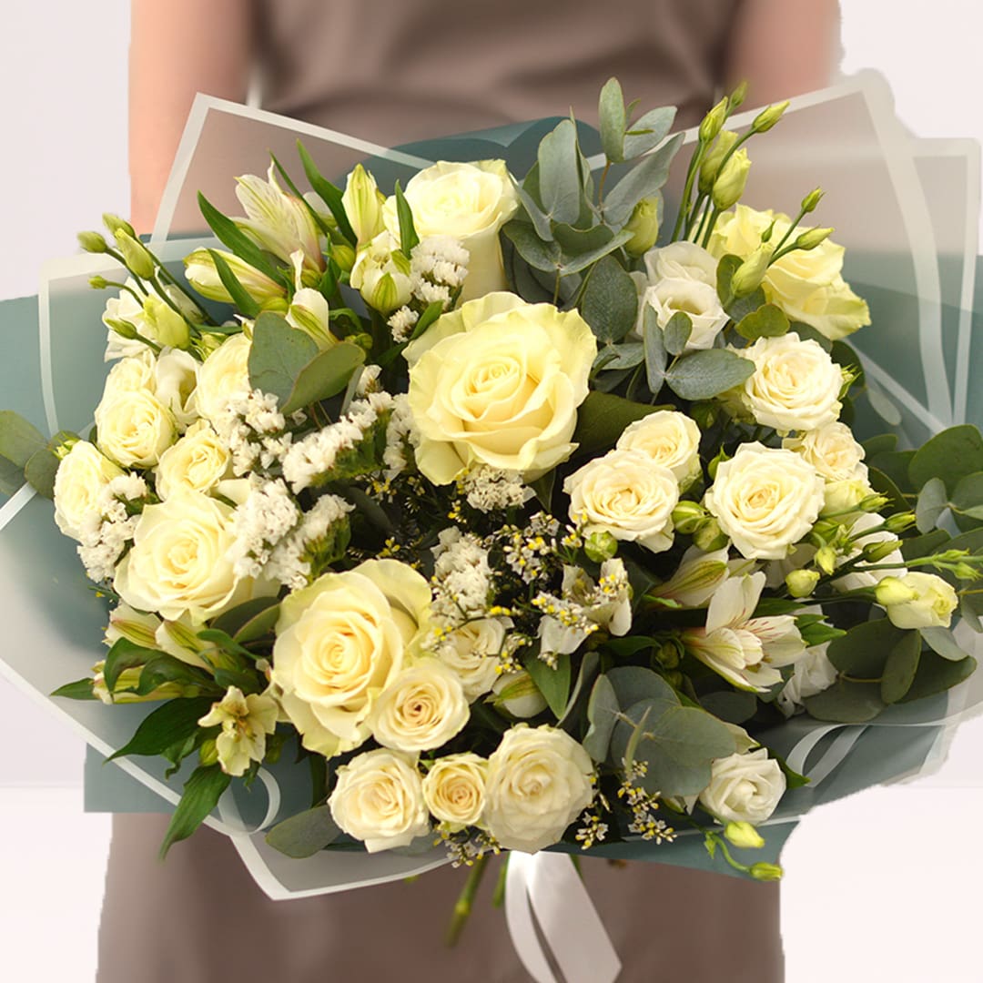 White Roses Bouquet White Roses