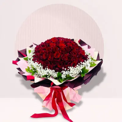 Treasured Love Rose Bouquet