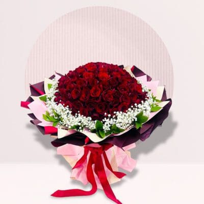 Treasured Love Rose Bouquet