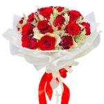 buy romantic red roses bouquet online