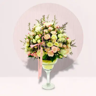 Misty Rose Vase