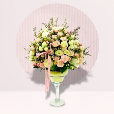 Misty Rose Vase