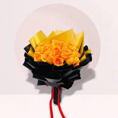 Golden Blossom Bouquet