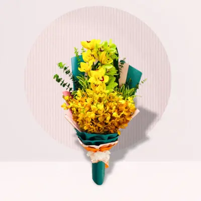 Graceful Yellow Florals