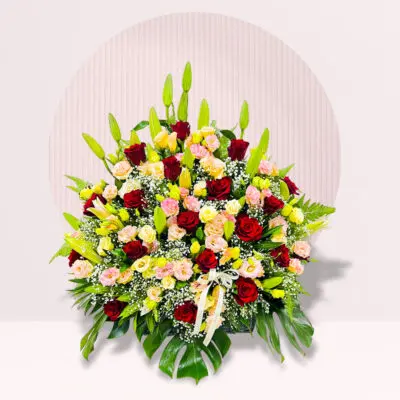 Lively Bursting Blooms