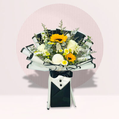 Black Tie Blooms for Dad