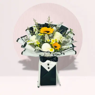 Black Tie Blooms for Dad