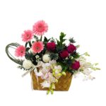 buy flower basket bouquet online