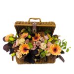 order mixed flower basket online