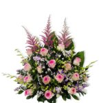 order pink rose flower bouquet online