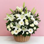 Solace Condolence Flower Basket-01