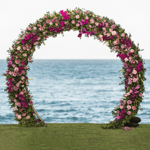 flower arch for wedding