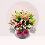 order lily vase online for this deepavali