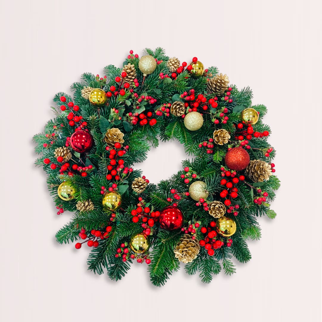 8 order christmas wreaths online