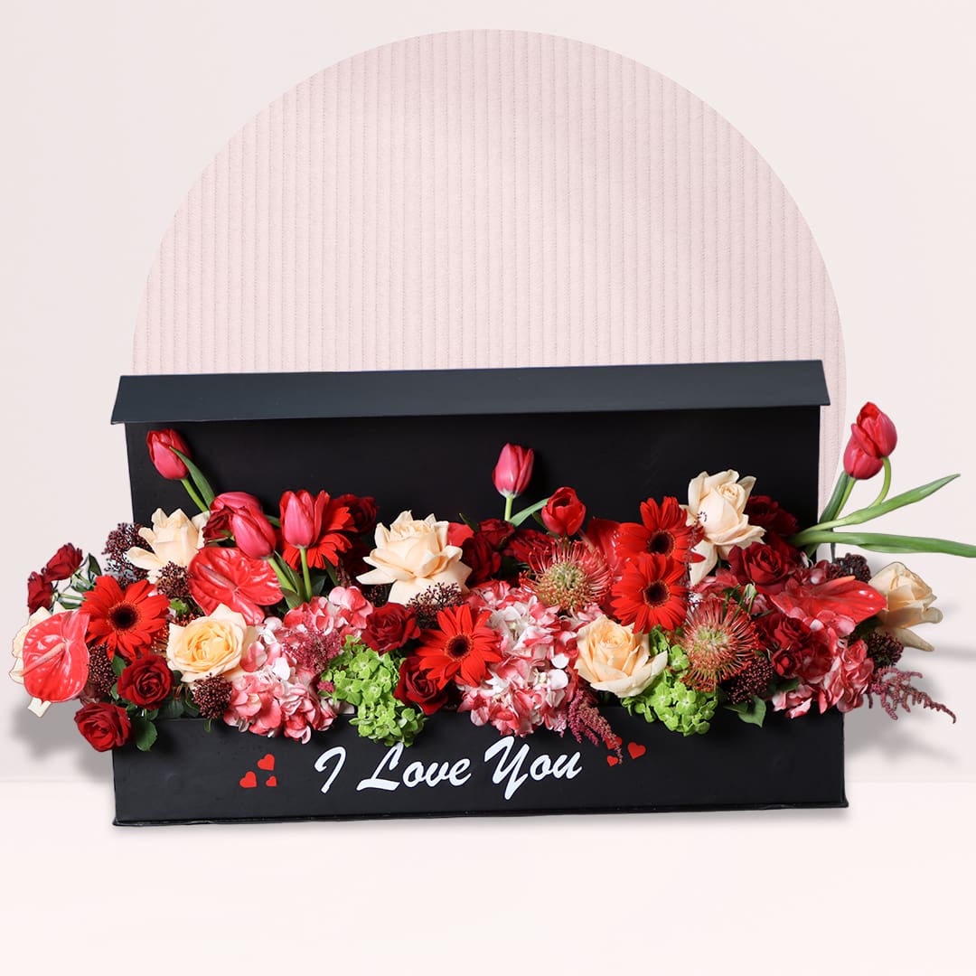 1 order gift box floral online