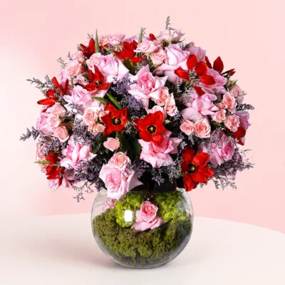 order rose bowl vase online