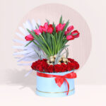 order tulip malaysia table flower arrangement online