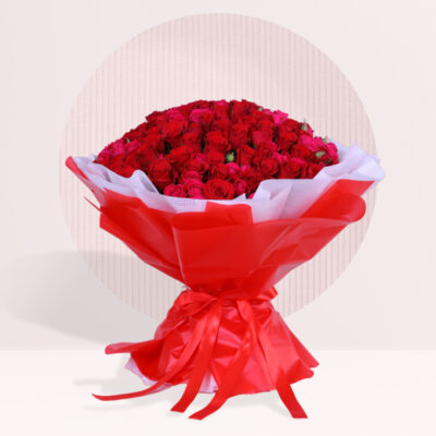 order bouquet flower bouquet of 100 roses online