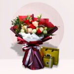 order roses hand bouquet online