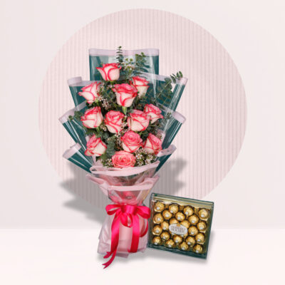 order bouquet pink roses online