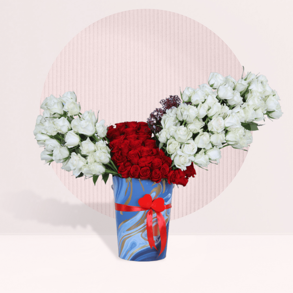 same day rose flower arrangement delivery
