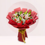 order hand bouquet lily online