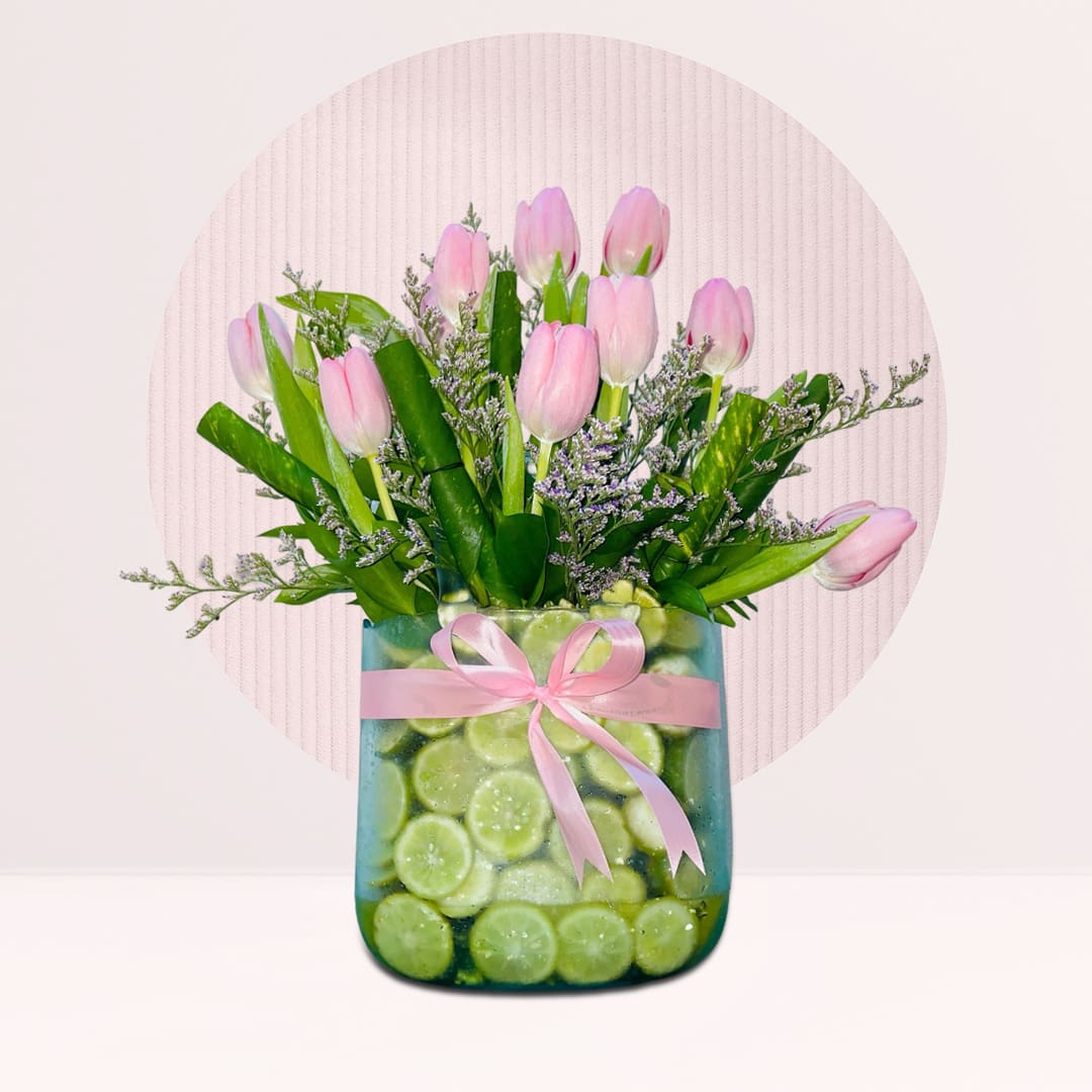 1 (40) shop tulips in a vase online