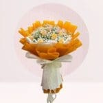 order yellow roses bouquet online