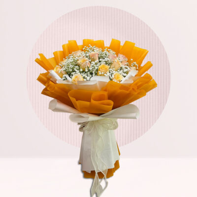 order yellow roses bouquet online