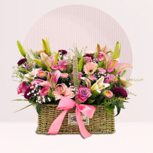 order flower basket flowers online