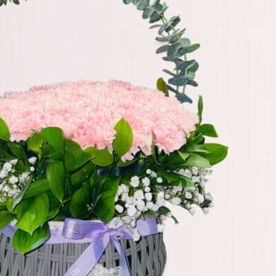 send flower basket in kl