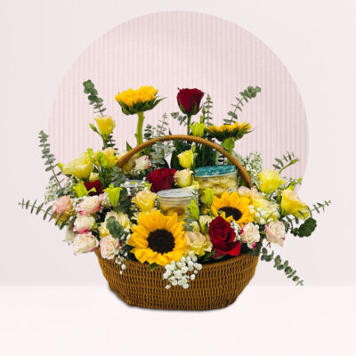 order hari raya flower arrangement online